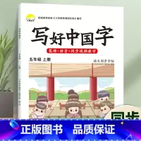 写好中国字·5年级[上册]1本 [正版]荣恒2024新写好中国字字帖一二三四五六年级上下册人教版英语同步练字帖课课练控笔