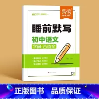 -语文- 初中通用 [正版]睡前默写初中数理化核心考点数学物理化学知识点清单基础知识默写本数理化归纳总结练习本习题册