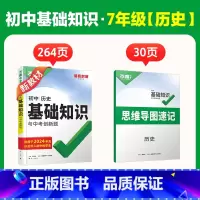 新初一[历史] 初中通用 [正版]2025初中基础知识小四门必背知识点政史地生基础知识手册小升初七八九年级历史知识点汇总
