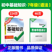 新初一[道法] 初中通用 [正版]2025初中基础知识小四门必背知识点政史地生基础知识手册小升初七八九年级历史知识点汇总
