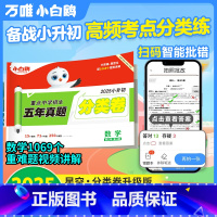 数学⭐小升初真题[分类卷]1本 小学升初中 [正版]2025新版万唯星空小升初分类卷数学小学专项训练分班考试卷小升初总复