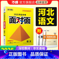 语文 河北省 [正版]2025河北语文面对面初三总复习全套资料七八九年级初三语文模拟题训练历年中真题卷辅导书资料万维教育