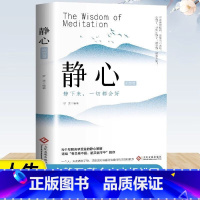 [正版] 静心的智慧 静下来 一切都会好 做自己的心理医生书籍 人生智慧哲学战胜焦虑 心理学青春成功励志心灵鸡汤正能量修