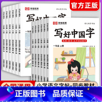 写好中国字[上册] 小学五年级 [正版]抖音同款荣恒小学生写好中国字正楷临摹儿童硬笔楷书一二年级三四上下册同步练字帖课课
