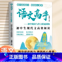 语文高手 小学通用 [正版]语文高手初中阅读与作文联通训练内外全解全析现代文高效阅读传统文化一本通中考满分作文解密课外文