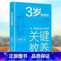 [正版]3岁宝宝的关键教养3岁规则意识建立关键期 育儿书籍父母读物 捕捉儿童敏感期 养育男女孩幼儿教育心理学感统训练读懂