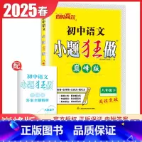 [巅峰版]八年级下册语文人教版 初中通用 [正版]2025初中小题狂做七八九年级下册上册提优版巅峰语文数学英语物理化学人