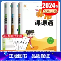 一年级下册语数英3本套装江苏专用24春 小学通用 [正版]2025春非常课课通一二三四五六年级上册下册语文数学英语人教版