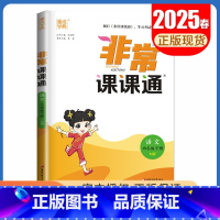 25春六年级下册语文人教版 小学通用 [正版]2025春非常课课通一二三四五六年级上册下册语文数学英语人教版苏教版译林版