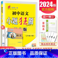 [提优版]七年级下册语文人教版 初中通用 [正版]2025初中小题狂做七八九年级下册上册提优版巅峰语文数学英语物理化学人