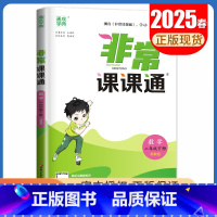 25春二年级下册数学苏教版 小学通用 [正版]2025春非常课课通一二三四五六年级上册下册语文数学英语人教版苏教版译林版