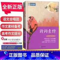 诗词素材 全国版 [正版]语文作文合唱团大家看电影名人小人物大家典故明理名人名著传承佳人高考畅读版合唱团22本高中阅读作