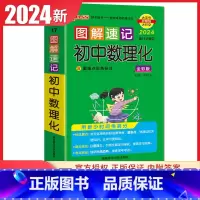 初中数理化 通用版 初中通用 [正版]通用版2024初中绿卡图解速记语文数学英语物理化学生物政治历史地理 初一二三789