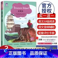 [正版]津津有味读经典 金银岛 Level3 初中九年级适用 通用版全文美音朗读英语分级阅读 初三9年级英语课外阅读训练