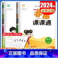 [正版]2024秋非常课课通二年级上册 人教版语文苏教版数学江苏 2年级上同步小学课时重难点解读讲解类教辅工具书 通城学