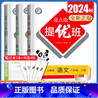 [正版]2024秋亮点给力提优班多维互动空间三年级上册 人教版语文苏教版数学译林版英语江苏 3年级上 同步小学课时单元检
