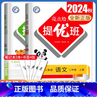 [正版]2024秋亮点给力提优班二年级上册 人教版语文苏教版数学江苏 2年级上多维互动空间 小学同步课时单元期中期末提优