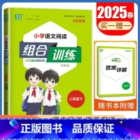 二年级下册语文江苏专用 二年级下 [正版]2025春小学语文英语阅读组合训练一二三四五六年级上下册江苏123456年级阅