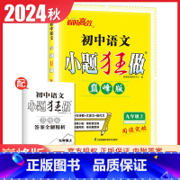 [巅峰版]九年级上册语文人教版 九年级上 [正版]2025初中小题狂做提优版巅峰版九年级上册下册语文数学英语物理化学同步