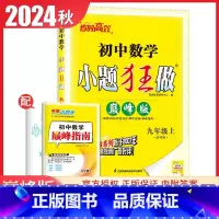 [巅峰版]九年级上册数学苏科版 九年级上 [正版]2025初中小题狂做提优版巅峰版九年级上册下册语文数学英语物理化学同步