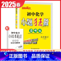 [巅峰版]九年级下册化学全国版 九年级下 [正版]2025初中小题狂做提优版巅峰版九年级上册下册语文数学英语物理化学同步