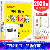 语文[提优版] [正版]2025春小题狂做提优版语文七年级下册人教版 7年级下初中课时同步训练初一期末专练基础巩固阅读提