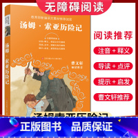 [正版]全新 汤姆索亚历险记 中小学语文阅读名师导读丛书 曹文轩倾情释义启发 小学三四五六年级课外阅读书 江苏凤凰少年儿
