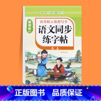 [七年级上册]语文同步字帖 七年级/初中一年级 [正版]2025版七年级语文字帖下册上册同步人教版初中生八九初一钢笔写字