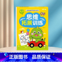 思维拓展训练4-5岁 [正版]数学思维训练游戏书全脑开发3-6岁儿童益智启蒙开发智力早教书幼儿大脑智力开发专注力训练数学