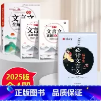 [全4册]高中文言文+基础知识手册+真题100道+高中文言文字帖 高中通用 [正版]2024版高中文言文完全解读高中语文