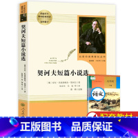 [人教版]契诃夫短篇小说选 [正版]人教版儒林外史 简爱 原著人民教育出版社完整版2册无删减九年级下册阅读名著语文人教版