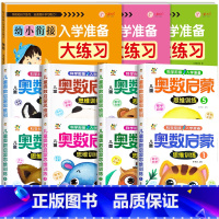 [全11本]语数拼大练习+儿童奥数启蒙 [正版]幼小衔接入学准备大练习试卷测试卷 幼升小衔接练习册数学+拼音练习题 大班