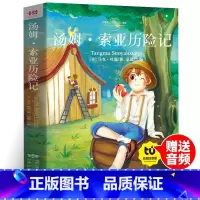 汤姆索亚历险记[彩图注音] [正版]汤姆索亚历险记 二年级彩图注音马克吐温原著小学生课外阅读书籍一二三四六年级下册经典读