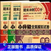 小升初真题模拟[语数英]+六下语数英期末试卷 小学升初中 [正版]2024新小升初真题卷语文数学英语必刷题人教版小学毕业