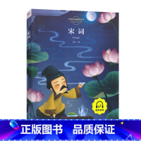 宋词[美绘插图] [正版]宋词 注音版彩图一二年级课外书三年级读儿童文学读物6-7-8-10岁故事书籍拼音版小学生阅读书