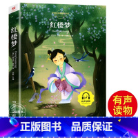 红楼梦 [正版]红楼梦注音彩图大字有声读物扫码听音频小学生四大名著语文阅读课程化丛书青少年儿童文学一二三年级课外书带疑难