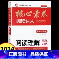 [七年级上册]阅读理解 [正版]初中语文阅读理解专项训练书人教版 七八九年级上册初一初二三初中语文课外阅读强化训练答题技