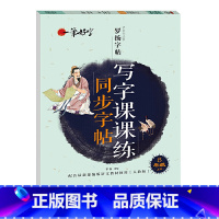 写字课课练同步字帖 8年级上册 [正版]罗扬字帖课堂笔记天天练练字帖人教版同步字帖一课一练硬笔钢笔临摹一二三四五六七八年