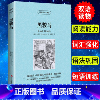[正版] 中英对照 读名著学英语 黑骏马 英文版中文版 英汉对照 中英文双语世界名著小说书籍经典文学中小学生课外阅读书