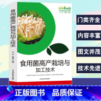 [正版]食用菌高产栽培与加工技术蘑菇书籍农业种植系列读物食用菌的营养价值和药用价值生产现状和发展前景菌种制作方法主要害虫