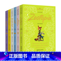 [6册]爱丽丝梦游仙境+疯狂动物城+飞屋环游记+头脑特工队+心灵奇旅+寻梦 [正版]赠人物卡迪士尼英文原版全彩升级套装疯