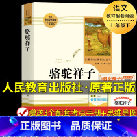 [人教版]骆驼祥子 [正版]原著 骆驼祥子老舍著 七年级下册必读书 人教版人民教育出版社原版温儒敏主编7年级初中生课外阅
