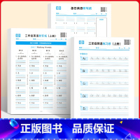 [三年级上册]英语默写纸+练习纸+听写纸(全3册) [正版]荣恒英语单词默写手撕字帖人教版同步默写本句子抄写小学生三四五