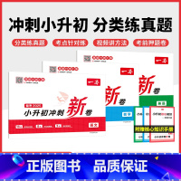 [3本]语文+数学+英语 小学升初中 [正版]小升初冲刺新卷2025名校冲刺小升初真题卷小学五六年级语文数学英语毕业真题