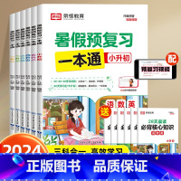 暑假预复习一本通 三升四 [正版]荣恒暑假预复习一本通小学21天暑假打卡计划一二三四五六年级人教版暑假作业同步专项训练练
