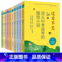 过目不忘系列:套装 [正版]过目不忘50则进入中考高考的微型小说 全十册汇编进入各地中高考题库微型小说合集初高中学生备考