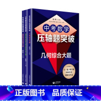 中考数学压轴题突破系列套装3册 几何综合大题 坐标系内的几何代数综合大题 选择填空压轴小题 [正版]初中数学压轴题精讲精