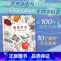 微观世界:谜一样的小生命 [正版]浪花朵朵 微观世界谜一样的小生命 深圳大鹏自然童书奖自然探索奖彩色插图微型生物纪录片式
