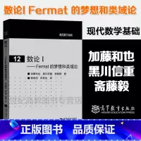 [正版]数论I Fermat 的梦想和类域论 加藤和也 黑川信重 斋藤毅 胥鸣伟 印林生 高等教育出版社现代数学基础1