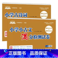 小学2本[古诗词+小古文]满分检测卷 小学通用 [正版]2024助考金卷小升初小古文古诗词真题精选专练详解5五6六年级期